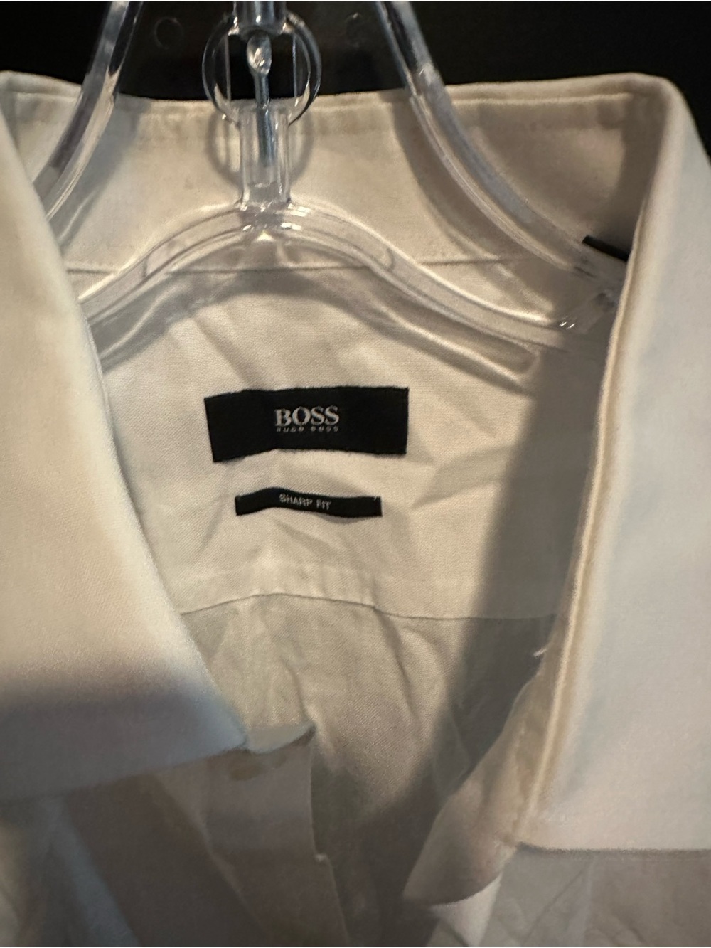 BOSS White Women's Button-Down Shirt